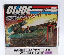 Wolverine NO BARCODE AFA QUALIFIED 80 GI Joe 1983 Hasbro Action Figure NEW