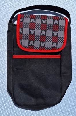 Disney Baby Black & Red Bottle Bag 1pc Mickey Mouse