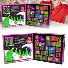 Nee Doh Advent Calendar 2026 Christmas Countdown Fidget Toy Holiday Gift Set 24