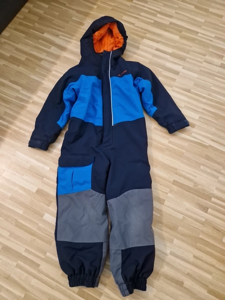 Schneeanzug Für Kinder Gr. 110 (98) - Wasserdichter & Winddichter Skianzug Mit Kapuze, Reflektierenden Streifen Für Ski, Snowboard & Outdoor (Jungen & Mädchen)
