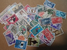 Collection lot 100 different large stamps of Italy