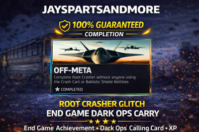 Off Meta Dark Ops Calling Card Root Crasher Mission Black Ops 7 Endgame RARE BO7