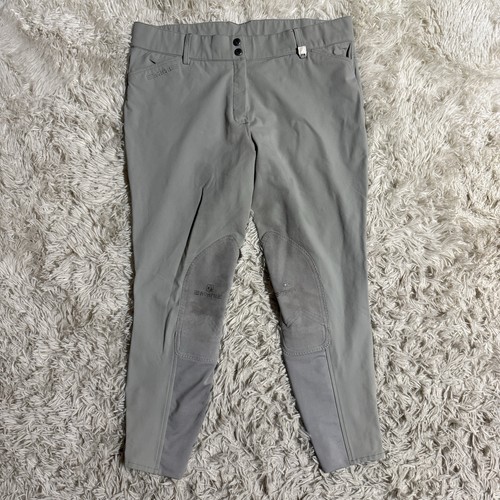 Women’s Size 34R Tan Romfh Knee Patch Horseback Riding Breeches