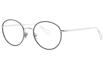 Ahlem Auber OM046 WHTG-GN Eyeglasses White/Gold/Green Windsor Full Rim 49mm