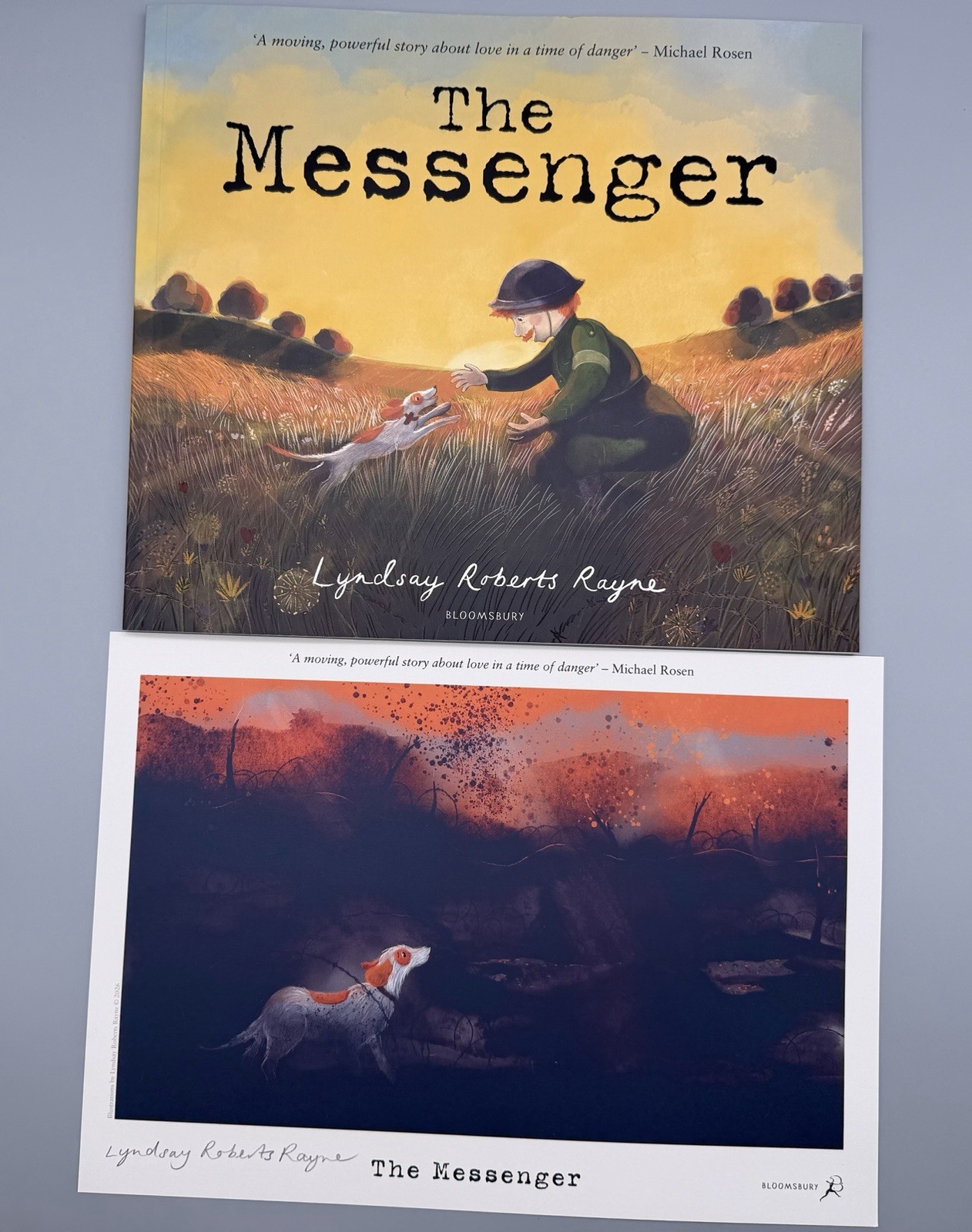 SIGNED - The Messenger By Lyndsay Roberts Rayne New PB SIGNED PRINT - Image 9