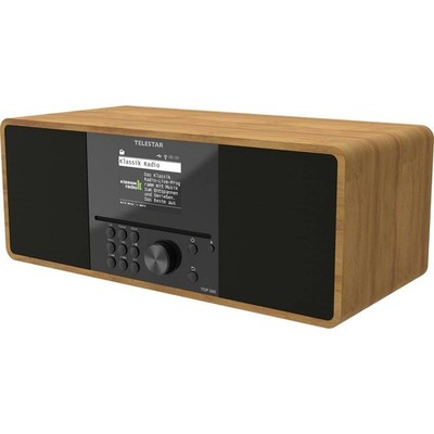 Telestar TOP 300 Holz Internet CD-Radio Internet, DAB+, UKW USB, WLAN,