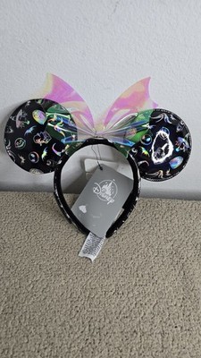 NWT Loungefly Disney Nightmare Before Christmas Clear Bat Bow Minnie Ears