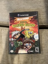 Nicktoons: Battle for Volcano Island Nintendo GameCube 2006 CIB Sponge Bob 