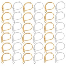 300 Pcs French Earring Hooks Jewelry Findings Making Accessories Dangle Wire