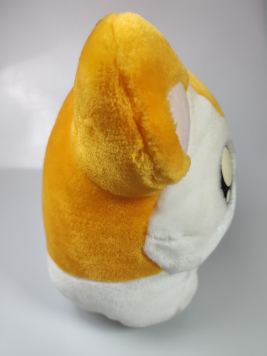Vintage 2002 Anime Hamtaro Ham-Ham Plush Toy Hasbro Epoch Hamster Orange 10” - Bild 4 von 7