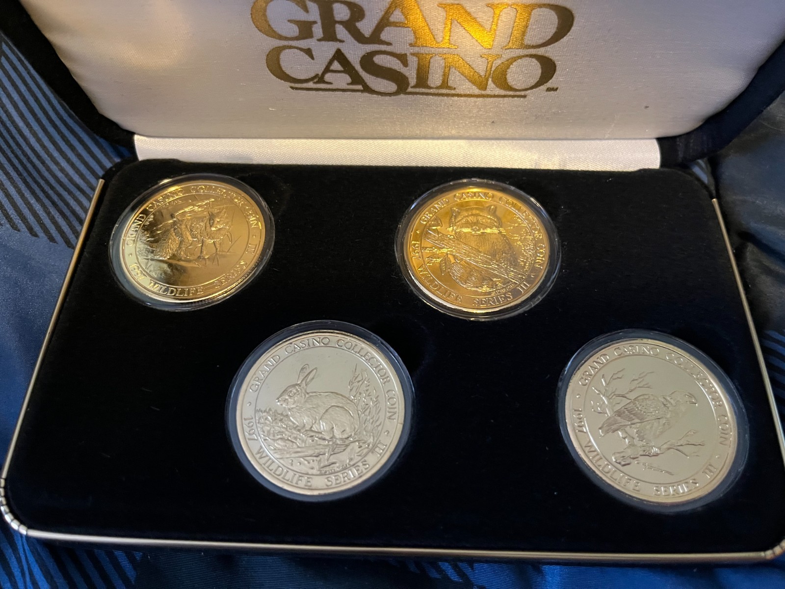 Grand Casino Collector Coins - Lot Of 5 Sets (Wildlife sets 1-4 and MN Landmark)