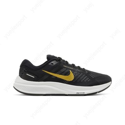 Nike Wmns Air Zoom Structure 24 Black Metallic Gold Coin DA8570-003