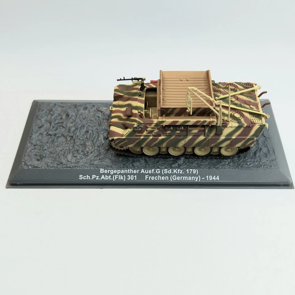 DeAgostini Atlas 1:72 Sd. Kfz. 179 Bergepanther Sch.Pz.Abt. 301 Frechen in OVP - Bild 2 von 3