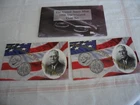 TWO 1996 W ROOSEVELT DIMES FROM U S MINT UNCIRCULATED SET