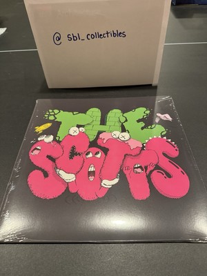 Travis Scott x Kid Cudi THE SCOTTS 12 Inch KAWS artwork Limited Green Vinyl