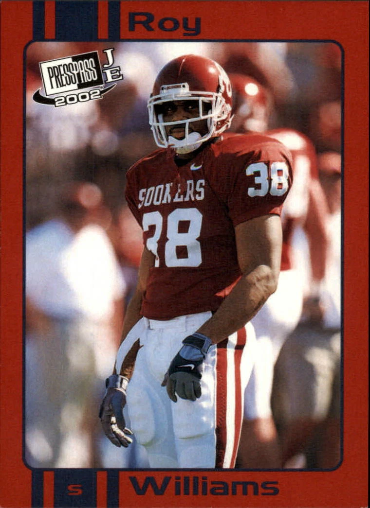 Roy Williams trading card