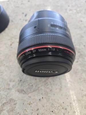 Canon EF 50mm f1.0 L USM Lens RARE | eBay