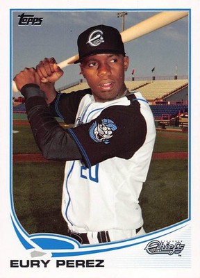 Eury Perez 2013 Topps Pro Debut 84 Syracuse Chiefs Baseball Card