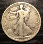 1917 Walking Liberty Half Dollar, VG. G109