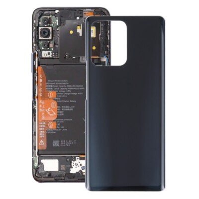 For Honor 80 SE OEM Glass Battery Back Cover Black