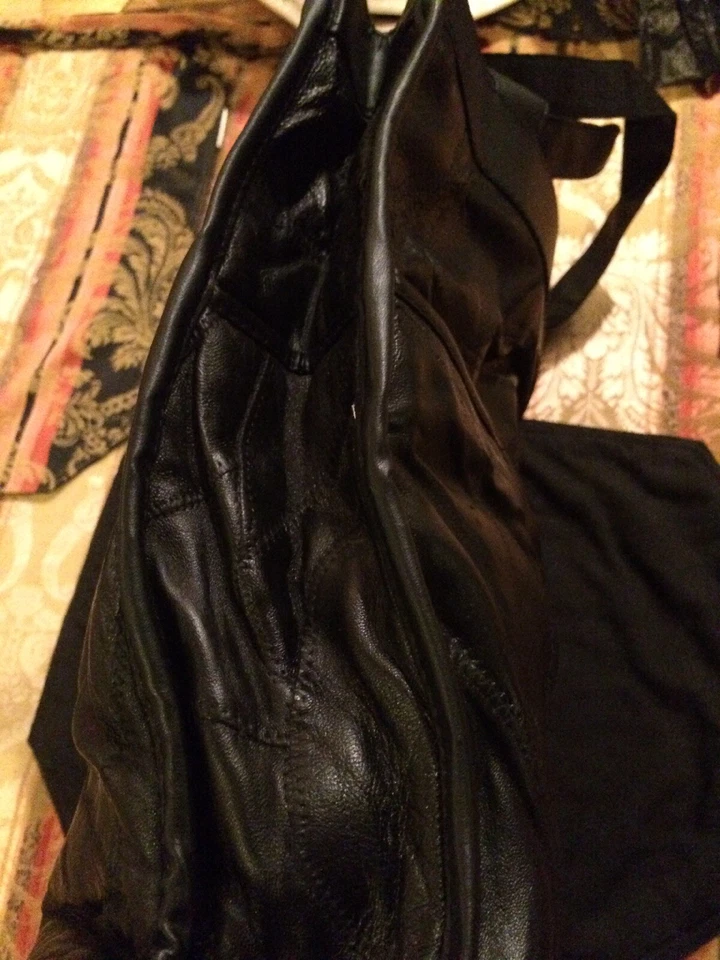 Bolso de Mano de Viaje Embassy de Cuero Genuino para Compras, Estuche de Hombro Grande para Mujer... Foto 3 de 3