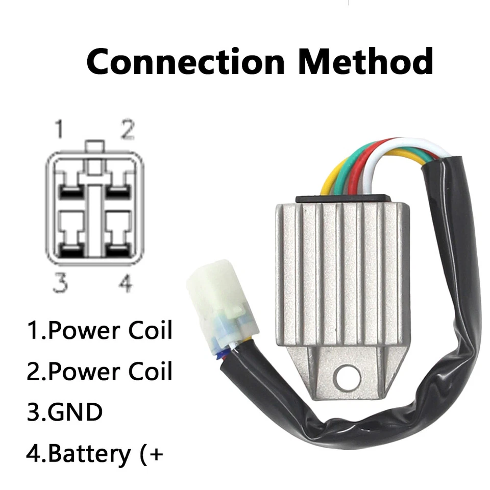 Rectifier voltage regulator for Honda CRF450X 2005-2016 CRF250X 2004-2017 - Image 2 of 4