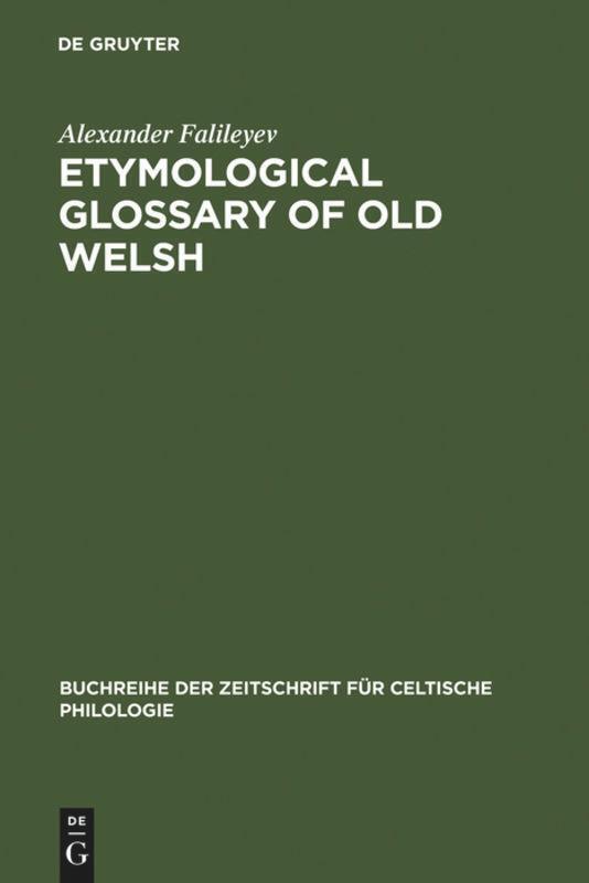 Thumbnail - Alexander Falileyev | Etymological Glossary Of Old Welsh | Buch |