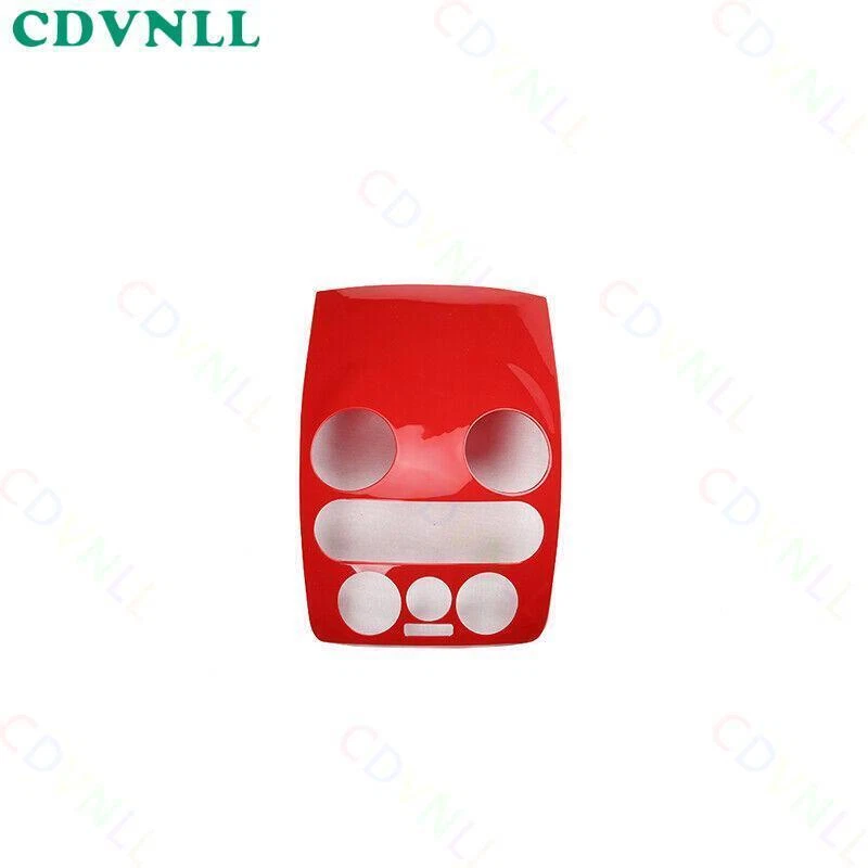Cubierta de interruptor de CA central roja brillante para Volkswagen Beetle 2001-2005 Foto 2 de 4