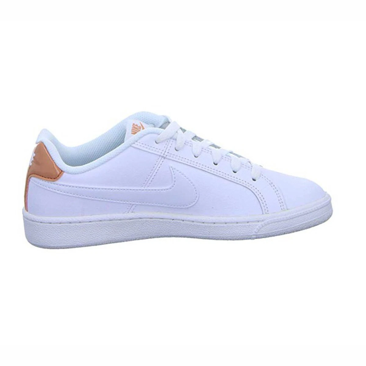 Nike court royale white rose cheap gold