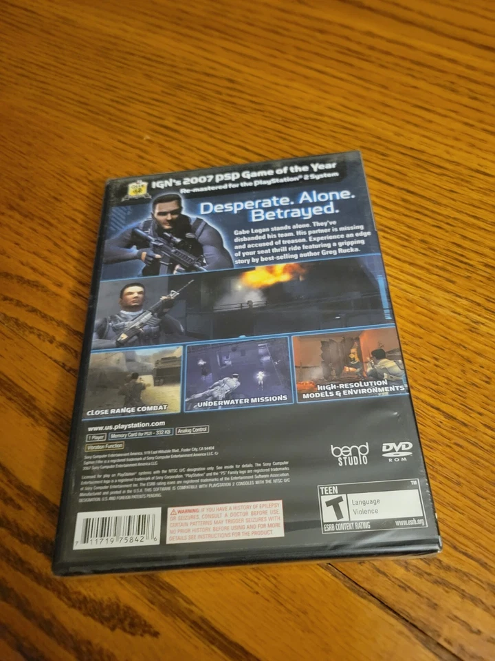 Sony PlayStation 2 PS2 Syphon Filter: Logan's Shadow - Brand New & Sealed - Image 2 of 4