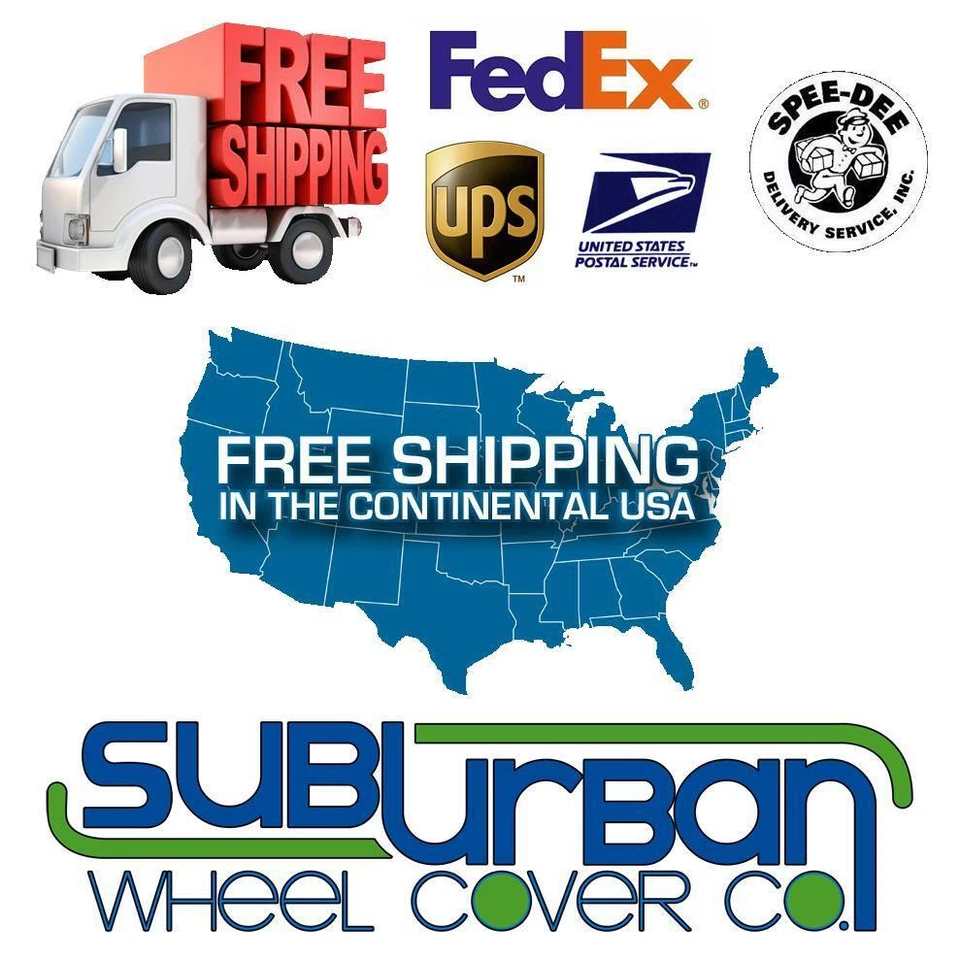 NUEVO 16" Mitsubishi Galant Style Tapacubos de repuesto Cubiertas de rueda # 442-16S SET/4 Foto 3 de 4