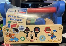 Melissa  Doug Disney Mickey Mouse Clubhouse Wooden Tool Kit 15 pcs 
