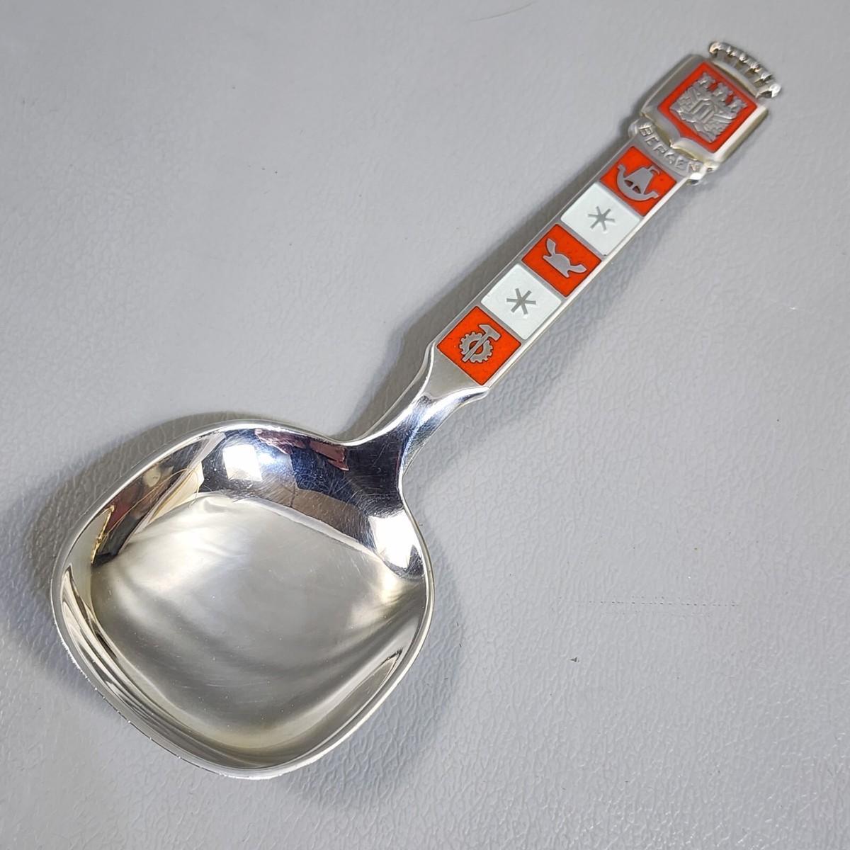 Vintage Sterling Silver Spoon 925 Bergen Norway 28 Grams Theodor