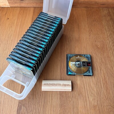 10 TDK Clef Mini Disc MD 74 Minute vierge MiniDisc fabriqué au Japon