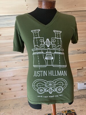 Justin Hillman Have I Not Found You Yet Berkshires Folk T Shirt S Made in USA