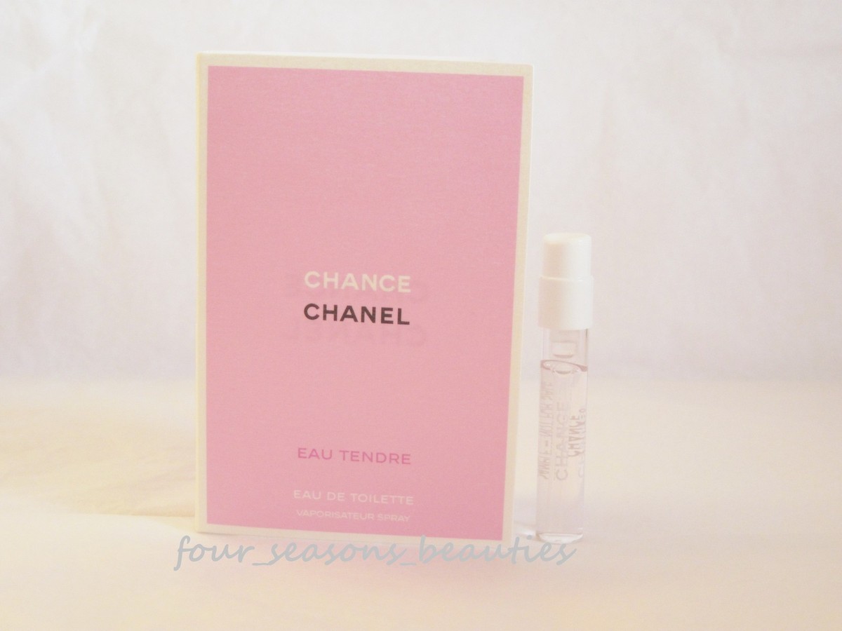 NEW Chanel CHANCE Eau Tendre Eau de Toilette EDT Spray Sample Vial