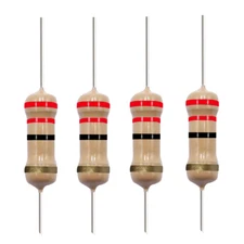 10 Pack~100PACK  22 Ohm Ω  5% Tolerance 1/2W 0.5 Watt Carbon Film Resistor