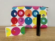 Clinique Morning Java Eyeshadow Duo In High Impact Mascara, Black. Cosmetic Bag