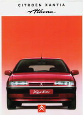 Citroen Xantia Athena Limited Edition c1997 Dutch Market Sales Brochure 