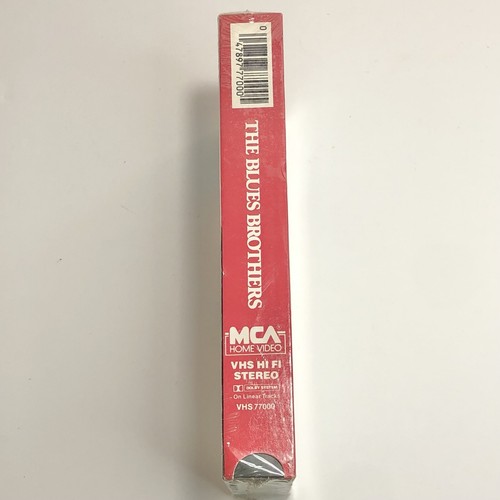 1985 Blues Brothers VHS Rare MCA Vintage Watermark Comedy Video Tape NEW SEALED - Imagen 6 de 6
