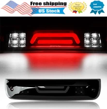 Smoked LED Third 3rd Rear Brake Stop Tail Light Lamp For 2009-18 Dodge Ram 1500