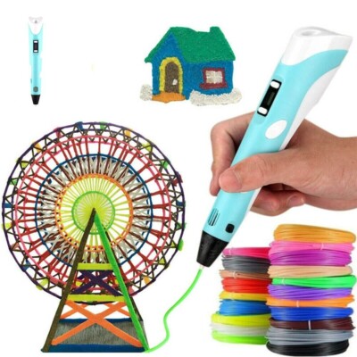 3D Stift für Kinder 3D Pen Profi 3D Stift Komplettset mit Filament