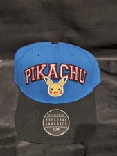 Blue Nintendo Pokemon Pikachu Pokemon Hat BioWorld NWT NEW WITH TAG