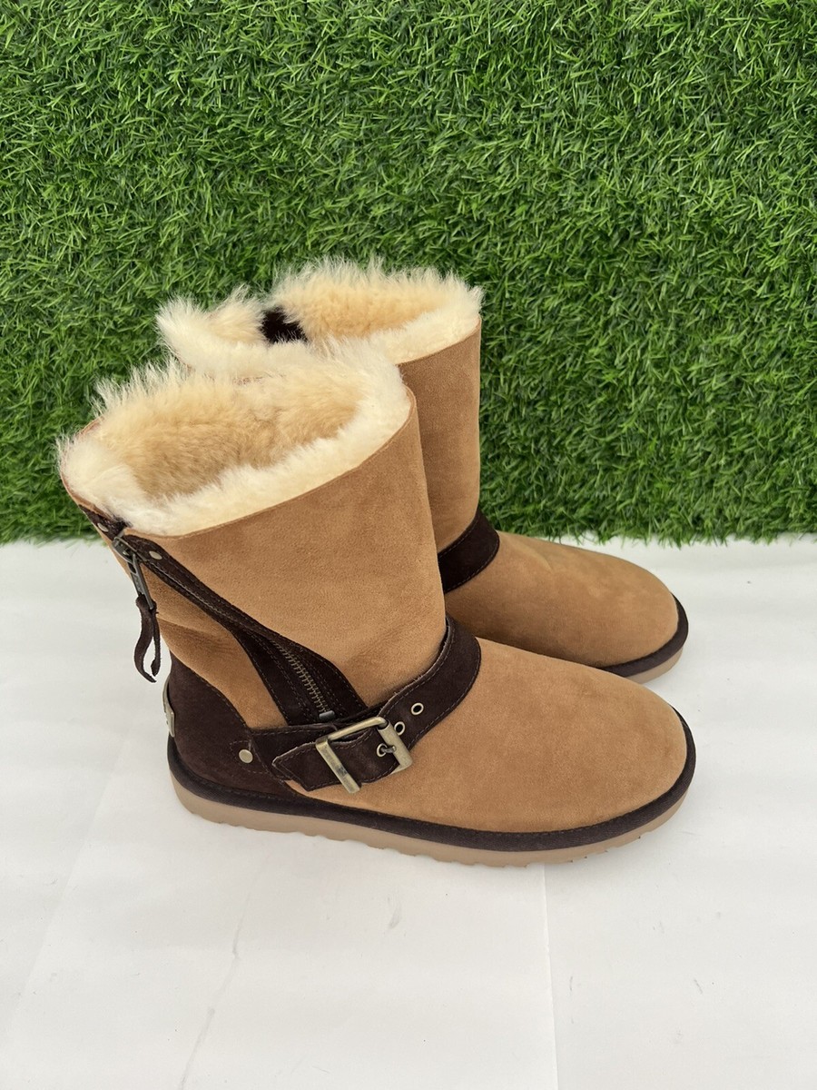 UGG Australia Blaise Girls Leather Boot - 1004138T Size 6 | eBay