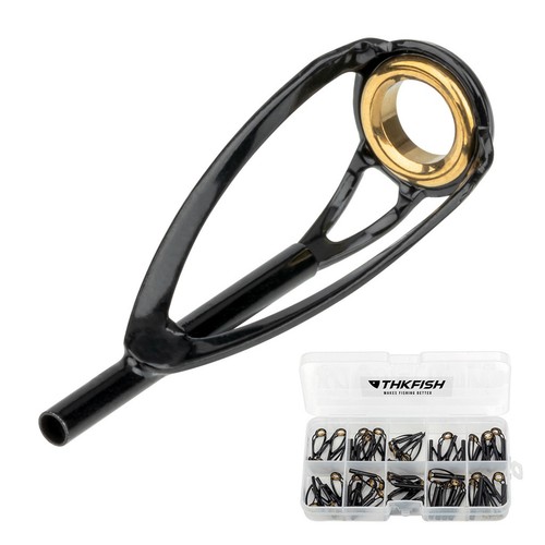 THKFISH 50tlg Rutenspitze Reparatur Set Keramik Ring Führungsstange Reparatur Ersatz Set - Bild 9 von 15