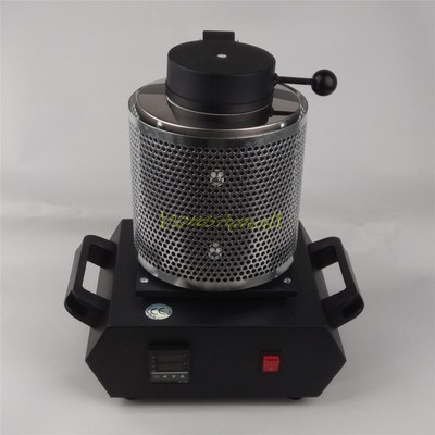 1PC NEW Automatic Digital Kilo Gold ing/ Crucible furnace Machine 1KG