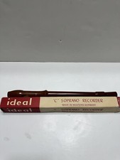 Vintage Ideal C Soprano Recorder Made In Western Germany