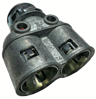 Arlington Industries Snap-2-IT Duplex Connector HCF & MCI 3/8” 3838AST ...