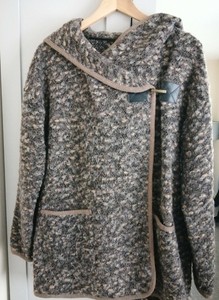 hooded coatigan women's