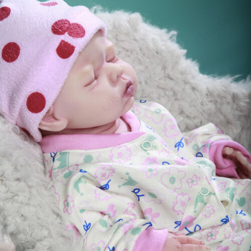Reborn Realista Baby Doll Cuerpo completo de silicona suave Regalo para niños - Imagen 10 de 14